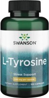 Амінокислоти Swanson L-Tyrosine 500 mg 100 cap 