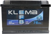 Zdjęcia - Akumulator samochodowy KLEMA EFB (6CT-78R)