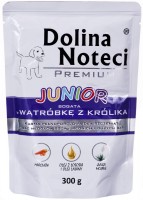 Karm dla psów Dolina Noteci Premium Junior Rich in Rabbit Liver 0.3 kg