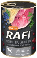 Корм для собак Rafi Adult Grain Free Beef Tripe/Pork Ham Canned 0.8 кг