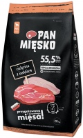 Корм для собак PAN MIESKO Adult Medium Dog Veal with Turkey 20 кг