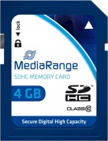 Karta pamięci MediaRange SD Class 10 4 GB