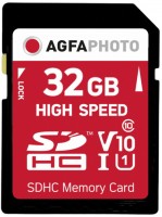 Карта пам'яті Agfa SD High Speed UHS-I U1 V10 32 ГБ