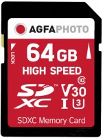 Карта пам'яті Agfa SD High Speed UHS-I U1 V10 64 ГБ