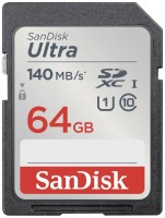 Zdjęcia - Karta pamięci SanDisk Ultra SDXC UHS-I 140MB/s Class 10 64 GB