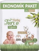 Фото - Підгузки Baby Turco Diapers Mini / 68 pcs 