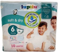 Zdjęcia - Pielucha Lupilu Soft and Dry 6 / 30 pcs 