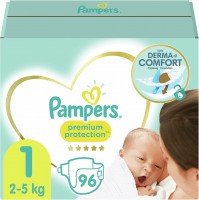 Фото - Підгузки Pampers Premium Protection 1 / 96 pcs 