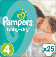 Фото - Підгузки Pampers Active Baby-Dry 4 / 25 pcs 