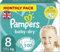 Фото - Підгузки Pampers Active Baby-Dry 8 / 100 pcs 