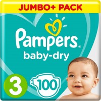 Zdjęcia - Pielucha Pampers Active Baby-Dry 3 / 100 pcs 