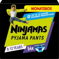 Фото - Підгузки Pampers Ninjamas Pyjama Boy Pants 8-12 / 54 pcs 