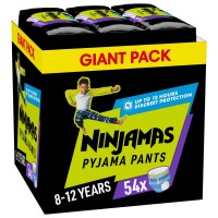 Фото - Підгузки Pampers Ninjamas Pyjama Boy Pants 8-12 / 54 pcs 