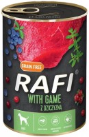 Karm dla psów Rafi Adult Grain Free Game Canned 400 g 1 szt.