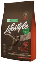 Фото - Корм для кішок Natures Protection Lifestyle Adult Sterilised Salmon with Krill  1.5 kg