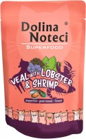 Корм для кішок Dolina Noteci Superfood Veal/Lobster/Shrimp 