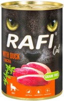 Karma dla kotów Rafi Cat Canned with Duck 400 g 