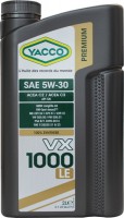 Фото - Моторне мастило Yacco VX 1000 LE 5W-30 2 л