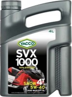 Zdjęcia - Olej silnikowy Yacco SVX 1000 Snow 4T 5W-40 4 l