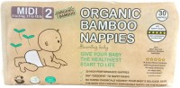 Zdjęcia - Pielucha Beaming Baby Organic Diapers 2 / 30 pcs 