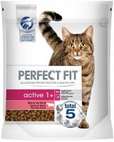 Karma dla kotów Perfect Fit Adult 1+ Active Beef  1.4 kg