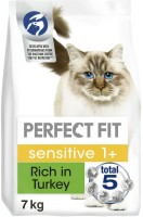 Корм для кішок Perfect Fit Sensitive 1+ Turkey  7 kg