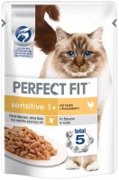 Корм для кішок Perfect Fit Sensitive 1+ Chicken Pouch  12 pcs