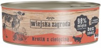 Корм для кішок Wiejska Zagroda Kitten Canned Rabbit with Veal  85 g