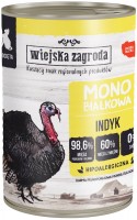 Фото - Корм для кішок Wiejska Zagroda Adult Monoprotein Cat Canned with Turkey  400 g