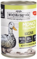 Корм для кішок Wiejska Zagroda Adult Monoprotein Cat Canned with Duck  400 g