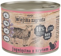 Фото - Корм для кішок Wiejska Zagroda Adult Canned Lamb with Krill  200 g