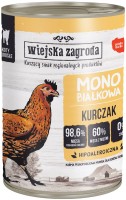 Фото - Корм для кішок Wiejska Zagroda Adult Monoprotein Cat Canned with Chicken  400 g