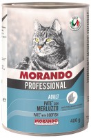 Zdjęcia - Karma dla kotów Morando Professional Adult Pate with Codfish 400 g 