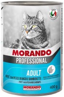 Zdjęcia - Karma dla kotów Morando Professional Adult Pate with Fish/Shimp 400 g 