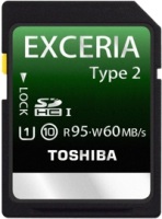 Фото - Карта пам'яті Toshiba Exceria Type 2 SD UHS-I 64 ГБ