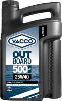 Фото - Моторне мастило Yacco Outboard 500 4T 25W-40 5 л