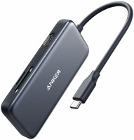 Zdjęcia - Czytnik kart pamięci / hub USB ANKER PowerExpand Premium 5-in-1 USB-C to HDMI 4K Media Hub 