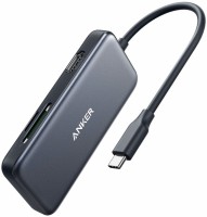 Фото - Кардридер / USB-хаб ANKER PowerExpand Premium 5-in-1 USB-C to HDMI 4K Media Hub 