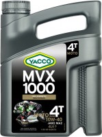 Фото - Моторне мастило Yacco MVX 1000 4T 10W-40 4L 4 л