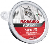 Zdjęcia - Karma dla kotów Morando Professional Sterilized Mousse with Beef 85 g 