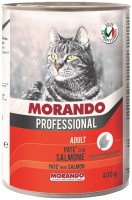 Karma dla kotów Morando Professional Adult Pate with Salmon 400 g 