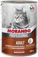 Zdjęcia - Karma dla kotów Morando Professional Adult Small Chunks with Game and Rabbit 405 g 