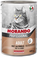Karma dla kotów Morando Professional Adult Pate with Rabbit 400 g 