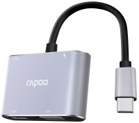 Zdjęcia - Czytnik kart pamięci / hub USB Rapoo XD30 