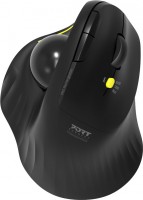 Myszka Port Designs Bluetooth Wireless & Rechargeable Ergonomic Mouse with Trackball 