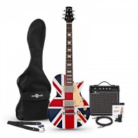 Електрогітара / бас-гітара Gear4music New Jersey Electric Guitar 15W Amp Pack 