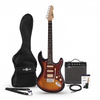 Фото - Електрогітара / бас-гітара Gear4music LA Select Electric Guitar HSS Amp Pack 