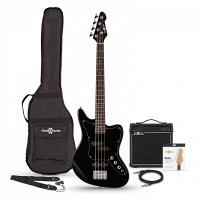 Електрогітара / бас-гітара Gear4music Seattle Short Scale Bass Guitar 15W Amp Pack 