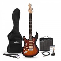 Gitara Gear4music LA Select Left Handed Electric Guitar HSS Amp Pack 