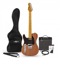 Gitara Gear4music Knoxville Left Handed Electric Guitar Amp Pack 